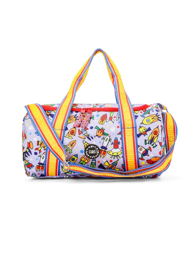Cubs Space Ships Medium Duffel - Image 1